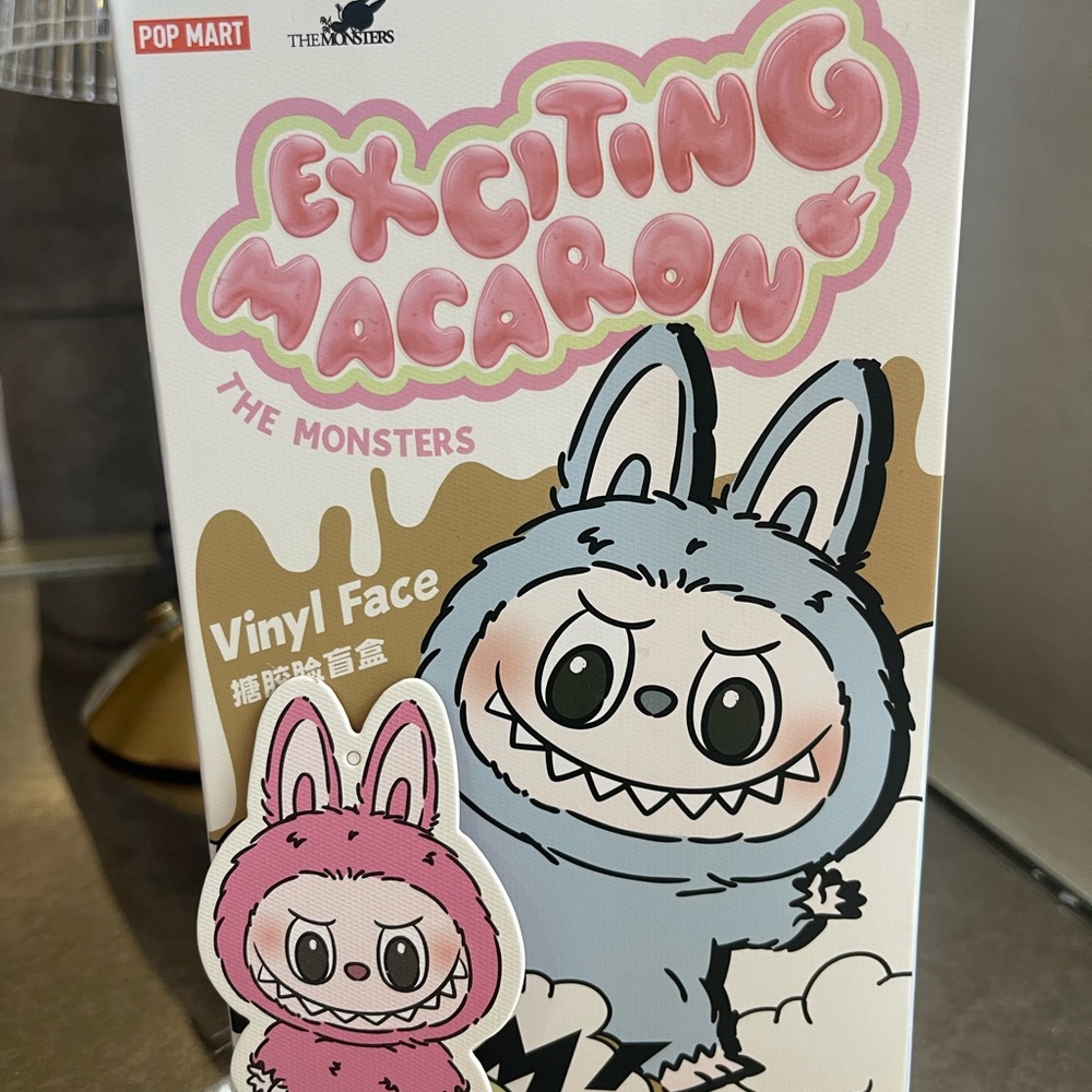 Exciting Macaron Vinyl Face Toy